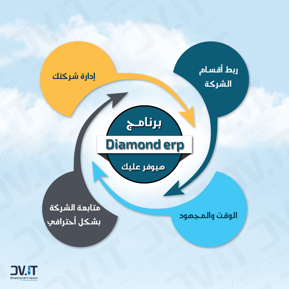 Diamond ERP لادارة الشركات 